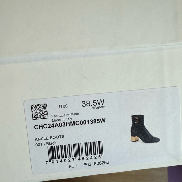 Chloe Women's Alize Buckled Ankle Boots - Black - 38.5 - NWT - Picture 17 of 17